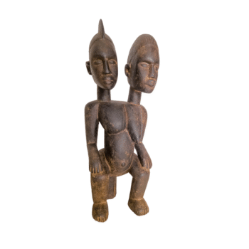 Statue Siamois abron Nord-est de la CI